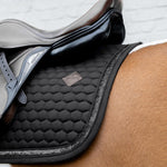 Kentucky Horsewear Saddle Pad Glitter Band Jumping - Black - Kentucky Horsewear - Equiluxe Tack