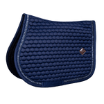 Kentucky Horsewear Saddle Pad Glitter Band Jumping - Navy - Kentucky Horsewear - Equiluxe Tack