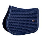 Kentucky Horsewear Saddle Pad Glitter Band Jumping - Navy - Kentucky Horsewear - Equiluxe Tack