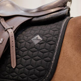 Kentucky Horsewear Saddle Pad Glitter Rope Jumping - Black - Kentucky Horsewear - Equiluxe Tack