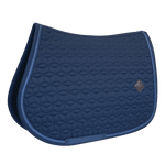 Kentucky Horsewear Saddle Pad Glitter Rope Jumping - Navy - Kentucky Horsewear - Equiluxe Tack