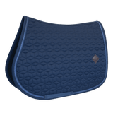 Kentucky Horsewear Saddle Pad Glitter Rope Jumping - Navy - Kentucky Horsewear - Equiluxe Tack