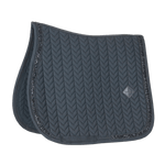 Kentucky Horsewear Saddle Pad Glitter Stone Jumping - Black - Kentucky Horsewear - Equiluxe Tack