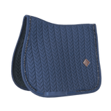 Kentucky Horsewear Saddle Pad Glitter Stone Jumping - Navy - Kentucky Horsewear - Equiluxe Tack