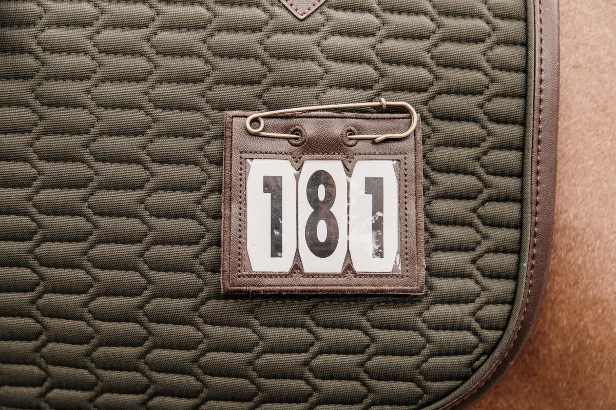 Kentucky Horsewear Saddle Pad Number PVC Safety Pin - Kentucky Horsewear - Equiluxe Tack