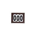 Kentucky Horsewear Saddle Pad Number PVC Velcro - Kentucky Horsewear - Equiluxe Tack