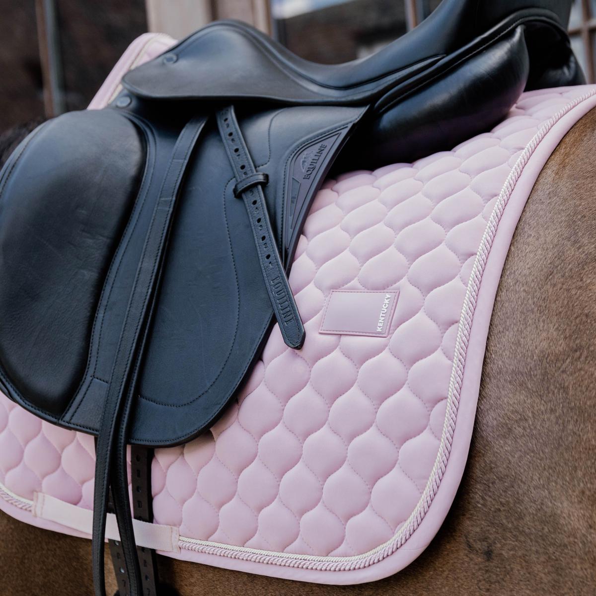 Kentucky Horsewear Saddle Pad Onion Quilt Rubber Logo Dressage - Kentucky Horsewear - Equiluxe Tack