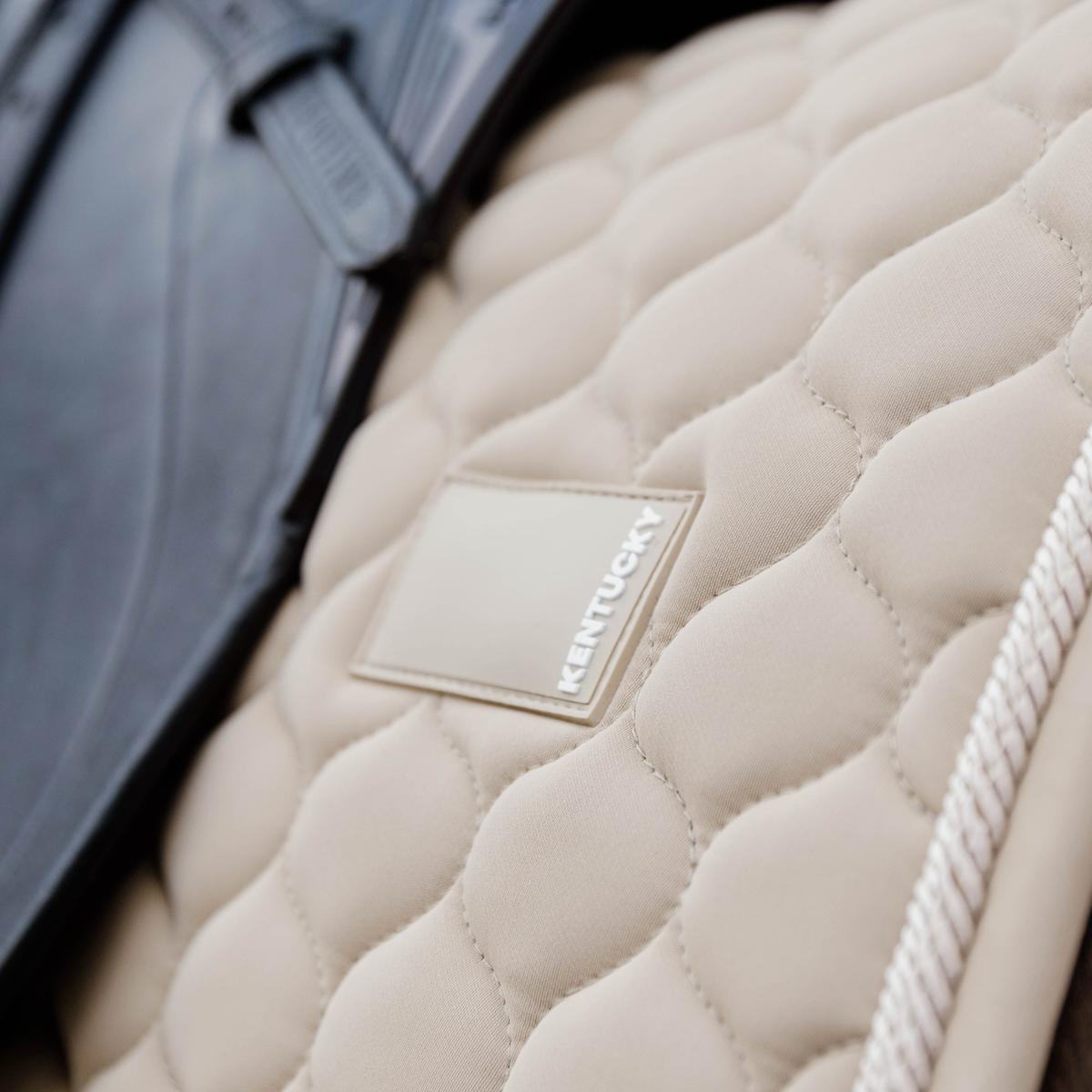Kentucky Horsewear Saddle Pad Onion Quilt Rubber Logo Dressage - Kentucky Horsewear - Equiluxe Tack