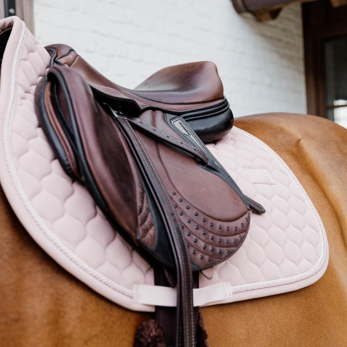 Kentucky Horsewear Saddle Pad Onion Quilt Rubber Logo Dressage - Kentucky Horsewear - Equiluxe Tack