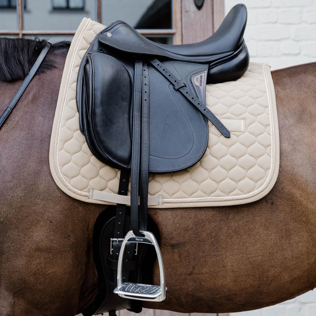 Kentucky Horsewear Saddle Pad Onion Quilt Rubber Logo Dressage - Kentucky Horsewear - Equiluxe Tack