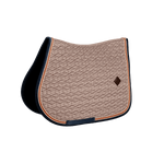 Kentucky Horsewear Saddle Pad Pied De Poule Jumping - Bordeaux - Kentucky Horsewear - Equiluxe Tack