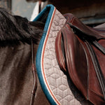 Kentucky Horsewear Saddle Pad Pied De Poule Jumping - Bordeaux - Kentucky Horsewear - Equiluxe Tack
