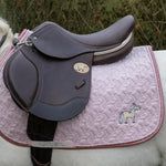Kentucky Horsewear Saddle Pad Unicorn Head Glitter - Kentucky Horsewear - Equiluxe Tack