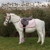 Kentucky Horsewear Saddle Pad Unicorn Head Glitter - Kentucky Horsewear - Equiluxe Tack