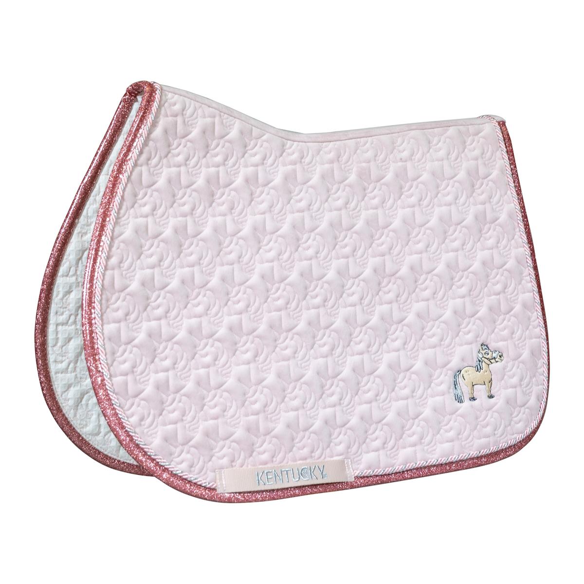 Kentucky Horsewear Saddle Pad Unicorn Head Glitter - Kentucky Horsewear - Equiluxe Tack