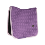 Kentucky Horsewear Saddle Pad Velvet Contrast Dressage - Kentucky Horsewear - Equiluxe Tack