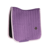 Kentucky Horsewear Saddle Pad Velvet Contrast Dressage - Kentucky Horsewear - Equiluxe Tack