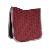 Kentucky Horsewear Saddle Pad Velvet Contrast Dressage - Kentucky Horsewear - Equiluxe Tack
