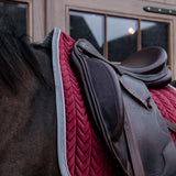 Kentucky Horsewear Saddle Pad Velvet Contrast Dressage - Kentucky Horsewear - Equiluxe Tack