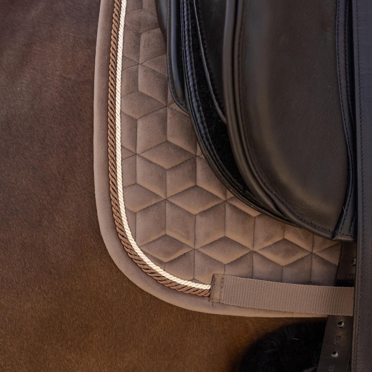 Kentucky Horsewear Saddle Pad Velvet Dressage - Kentucky Horsewear - Equiluxe Tack
