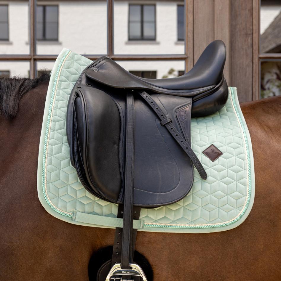Kentucky Horsewear Saddle Pad Velvet Dressage - Kentucky Horsewear - Equiluxe Tack