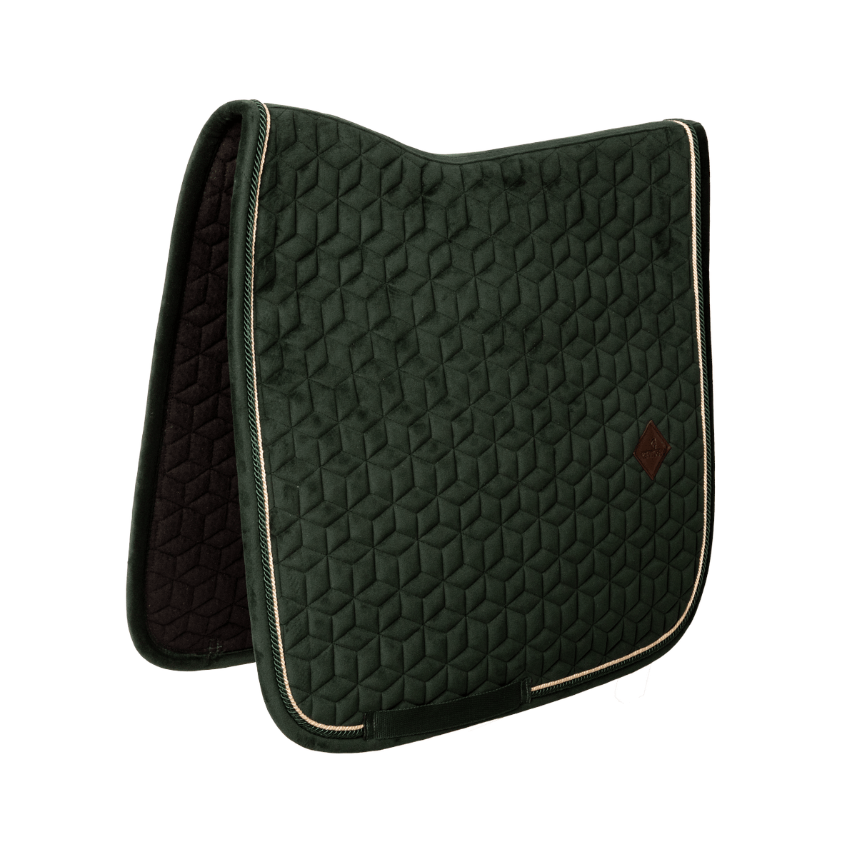 Kentucky Horsewear Saddle Pad Velvet Dressage - Kentucky Horsewear - Equiluxe Tack