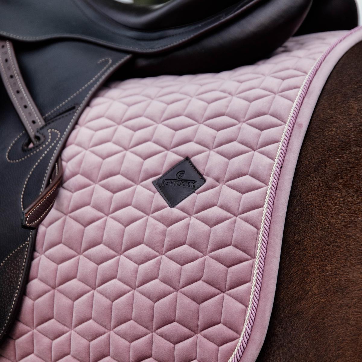 Kentucky Horsewear Saddle Pad Velvet Dressage - Kentucky Horsewear - Equiluxe Tack