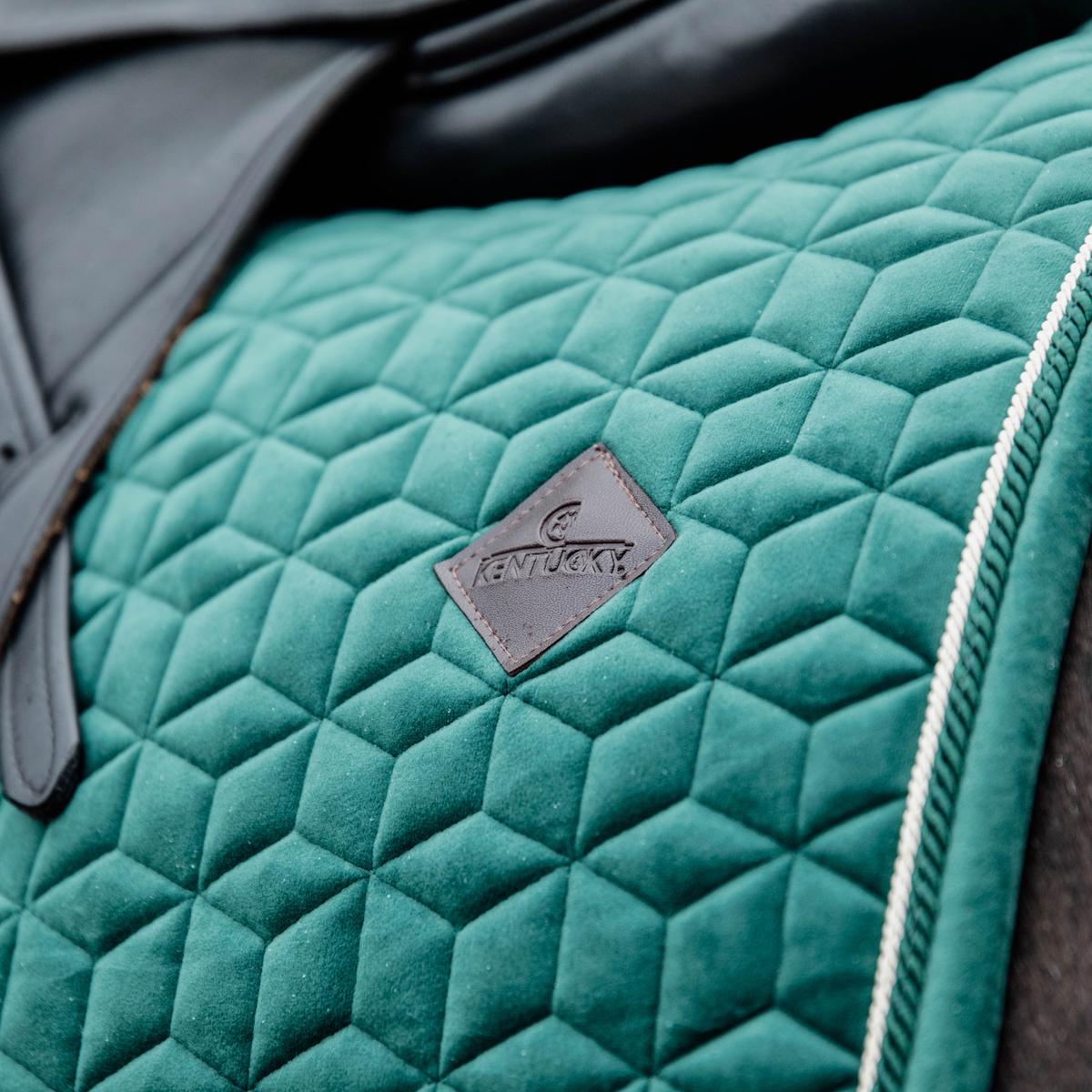Kentucky Horsewear Saddle Pad Velvet Dressage - Kentucky Horsewear - Equiluxe Tack