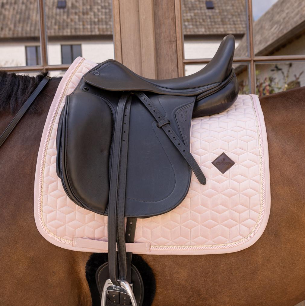 Kentucky Horsewear Saddle Pad Velvet Dressage - Kentucky Horsewear - Equiluxe Tack