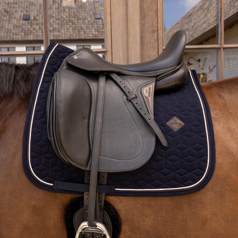 Kentucky Horsewear Saddle Pad Velvet Dressage - Kentucky Horsewear - Equiluxe Tack