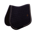 Kentucky Horsewear Saddle Pad Velvet Jumping - Dark Navy - Kentucky Horsewear - Equiluxe Tack