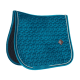 Kentucky Horsewear Saddle Pad Velvet Jumping - Emerald - Kentucky Horsewear - Equiluxe Tack