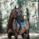 Kentucky Horsewear Saddle Pad Velvet Jumping - Emerald - Kentucky Horsewear - Equiluxe Tack