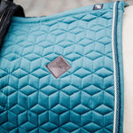 Kentucky Horsewear Saddle Pad Velvet Jumping - Emerald - Kentucky Horsewear - Equiluxe Tack