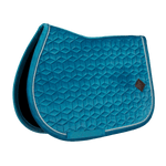 Kentucky Horsewear Saddle Pad Velvet Jumping - Emerald - Kentucky Horsewear - Equiluxe Tack
