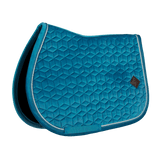 Kentucky Horsewear Saddle Pad Velvet Jumping - Emerald - Kentucky Horsewear - Equiluxe Tack