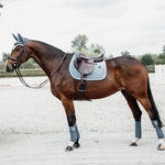 Kentucky Horsewear Saddle Pad Velvet Jumping - Light Blue - Kentucky Horsewear - Equiluxe Tack