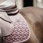 Kentucky Horsewear Saddle Pad Velvet Jumping - Light Purple - Kentucky Horsewear - Equiluxe Tack