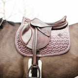 Kentucky Horsewear Saddle Pad Velvet Jumping - Light Purple - Kentucky Horsewear - Equiluxe Tack