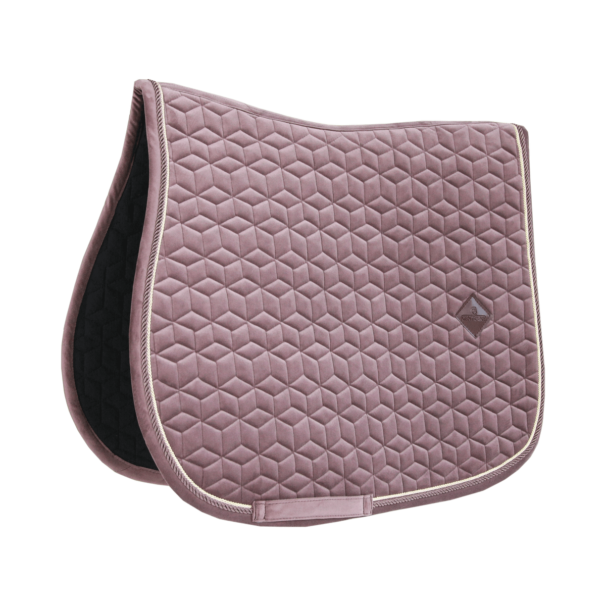 Kentucky Horsewear Saddle Pad Velvet Jumping - Light Purple - Kentucky Horsewear - Equiluxe Tack