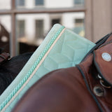 Kentucky Horsewear Saddle Pad Velvet Jumping - Mint - Kentucky Horsewear - Equiluxe Tack