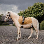 Kentucky Horsewear Saddle Pad Velvet Jumping - Mustard - Kentucky Horsewear - Equiluxe Tack