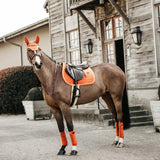 Kentucky Horsewear Saddle Pad Velvet Jumping - Orange - Kentucky Horsewear - Equiluxe Tack