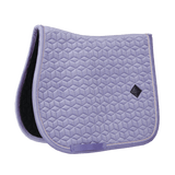 Kentucky Horsewear Saddle Pad Velvet Jumping - Purple - Kentucky Horsewear - Equiluxe Tack