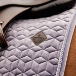 Kentucky Horsewear Saddle Pad Velvet Jumping - Purple - Kentucky Horsewear - Equiluxe Tack