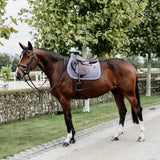 Kentucky Horsewear Saddle Pad Velvet Jumping - Purple - Kentucky Horsewear - Equiluxe Tack