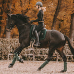 Kentucky Horsewear Saddle Pad Velvet Pearls Dressage - Kentucky Horsewear - Equiluxe Tack