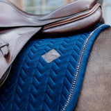 Kentucky Horsewear Saddle Pad Velvet Pearls Jumping - Kentucky Horsewear - Equiluxe Tack