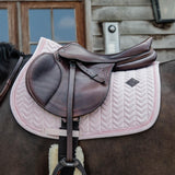 Kentucky Horsewear Saddle Pad Velvet Pearls Jumping - Kentucky Horsewear - Equiluxe Tack