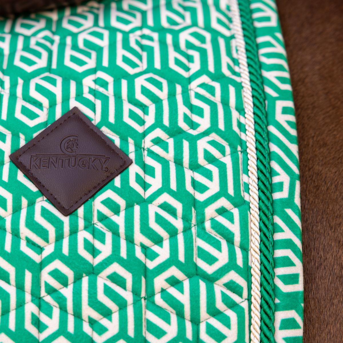 Kentucky Horsewear Saddle Pad Velvet Printing Jumping - Kentucky Horsewear - Equiluxe Tack
